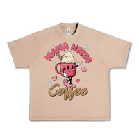 Burro mama needs coffee Urban Heavy Tee - MaliasSmallBusiness