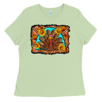 Matcha Thanksgiving Turkey Ladies Tee - Artiststas