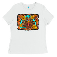 Thanksgiving Turkey Ladies Tee | Teevron