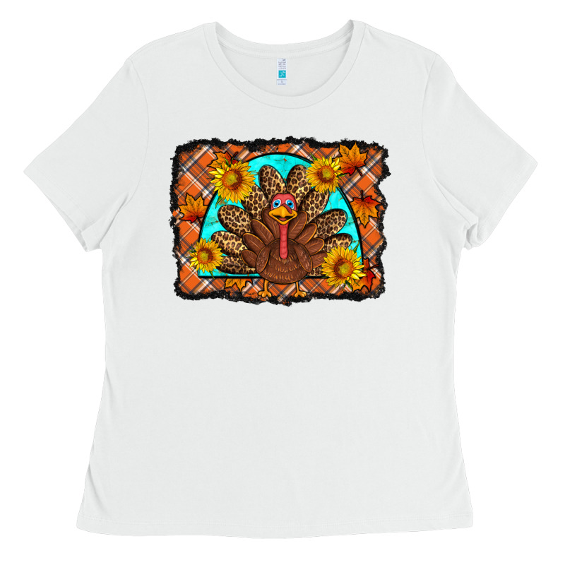 Thanksgiving Turkey Ladies Tee by Artiststas | Teevron