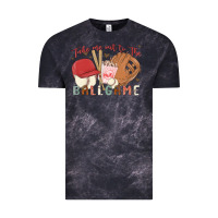 Cloud Black take me out to the ballgame Vintage Tee - MaliasSmallBusiness