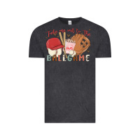 Vintage Black take me out to the ballgame Vintage Tee - MaliasSmallBusiness
