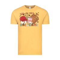 Vintage Mustard take me out to the ballgame Vintage Tee - MaliasSmallBusiness