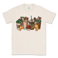 Natural coffee coffee cups Classic Tee - NancyCooperArtShop