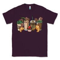 Plum coffee coffee cups Classic Tee - NancyCooperArtShop