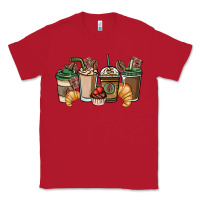 Red coffee coffee cups Classic Tee - NancyCooperArtShop