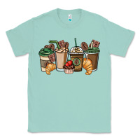 Seafoam coffee coffee cups Classic Tee - NancyCooperArtShop