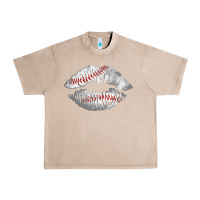 French Oak baseball lips Urban Heavy Tee - AdoDesignShop