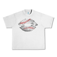 Lunar Rock baseball lips Urban Heavy Tee - AdoDesignShop