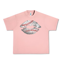 Salmon baseball lips Urban Heavy Tee - AdoDesignShop