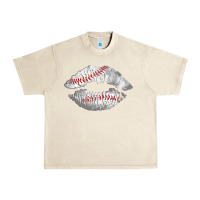 Sandshell baseball lips Urban Heavy Tee - AdoDesignShop
