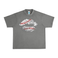 Tornado baseball lips Urban Heavy Tee - AdoDesignShop