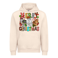 Sandshell Merry christmas cats Urban Hoodie - FaDigitalArtStudio
