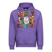 Tulip Merry christmas cats Urban Hoodie - FaDigitalArtStudio