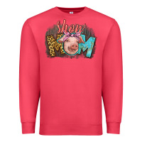 Cardinal Show mom pig Premium Sweatshirt - CowGirlArtShop