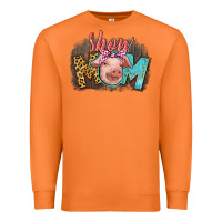 Carrot Show mom pig Premium Sweatshirt - CowGirlArtShop