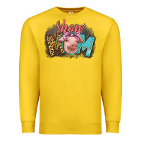 Lemon Show mom pig Premium Sweatshirt - CowGirlArtShop