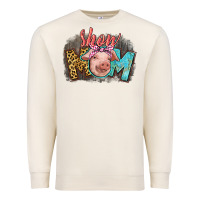 Sandshell Show mom pig Premium Sweatshirt - CowGirlArtShop