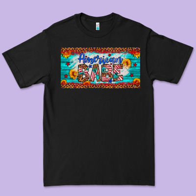 American Babe Premium Tee Designed By Artiststas