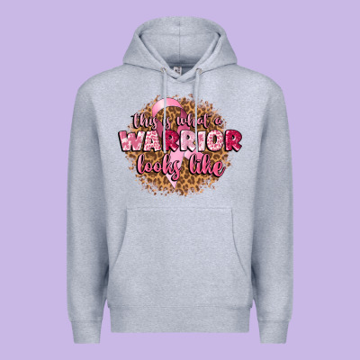 This Is What A Warrior Looks Like Premium Hoodie Designed By Cowgirlartshop