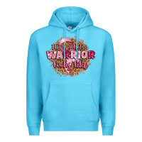 Ocean Blue this is what a warrior looks like Premium Hoodie - CowGirlArtShop