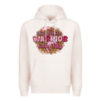 Pale Pink this is what a warrior looks like Premium Hoodie - CowGirlArtShop