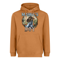 Meerkat Mama's Boy western Cowboy boots cactus Heavyweight Hoodie - HowdyJamesFarm