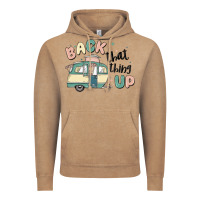 Vintage Coffee back that thing up Vintage Hoodie - MaliasSmallBusiness