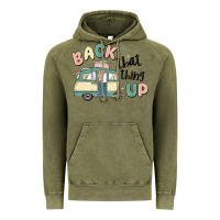 Vintage Olive back that thing up Vintage Hoodie - MaliasSmallBusiness