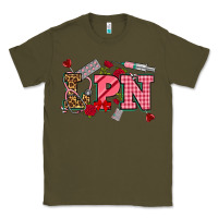 Army Green valentinesday lpn Classic Tee - NancyCooperArtShop