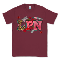 Burgundy valentinesday lpn Classic Tee - NancyCooperArtShop