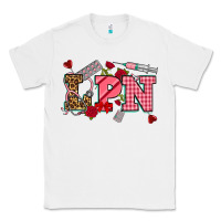 White valentinesday lpn Classic Tee - NancyCooperArtShop