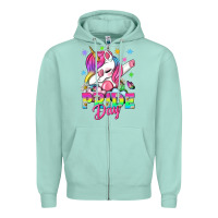Seafoam Pride Day LGBTQ+ Zipper Hoodie - NancyCooperArtShop