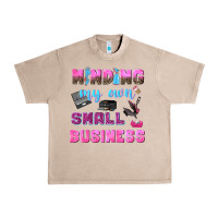 French Oak mind my own small business Urban Heavy Tee - NancyCooperArtShop