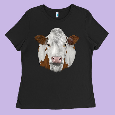 Simmental Ladies Tee Designed By Jahusdesignshop