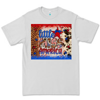 Dove Grey little miss america Premium Tee - Artiststas