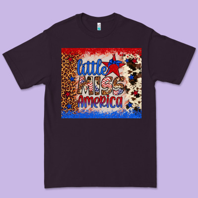 Little Miss America Premium Tee Designed By Artiststas