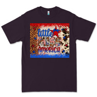 Plum little miss america Premium Tee - Artiststas