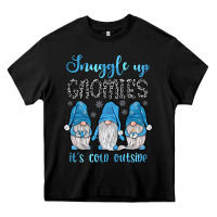 Black snuggle up gnomies it's cold outside Heavy Core Tee - JahusDesignShop