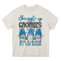 Snuggle Up Gnomies It's Cold Outside Heavy Core Tee | Teevron