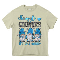 Mossy snuggle up gnomies it's cold outside Heavy Core Tee - JahusDesignShop