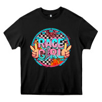 Black race girl Heavy Core Tee - AdoDesignShop