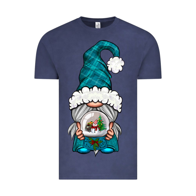 Winter Gnome With Snow Globe Vintage Tee by NancyCooperArtShop | Teevron