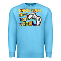 Ocean Blue Game over back to school Premium Sweatshirt - CowGirlArtShop
