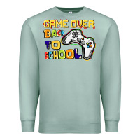 Seafoam Game over back to school Premium Sweatshirt - CowGirlArtShop