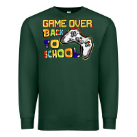 Sports Green Game over back to school Premium Sweatshirt - CowGirlArtShop