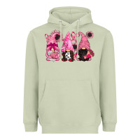 Breast Cancer Gnomes Heavyweight Hoodie | Teevron