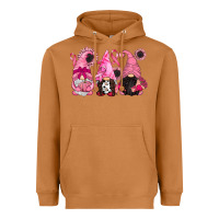 Meerkat breast cancer gnomes Heavyweight Hoodie - CowGirlArtShop