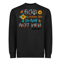 Black god is within her she will not fail Heavyweight Sweatshirt - BundleAndBundleShop
