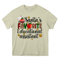 Mossy santa's favorite educational assistant Heavy Core Tee - AdoDesignShop
